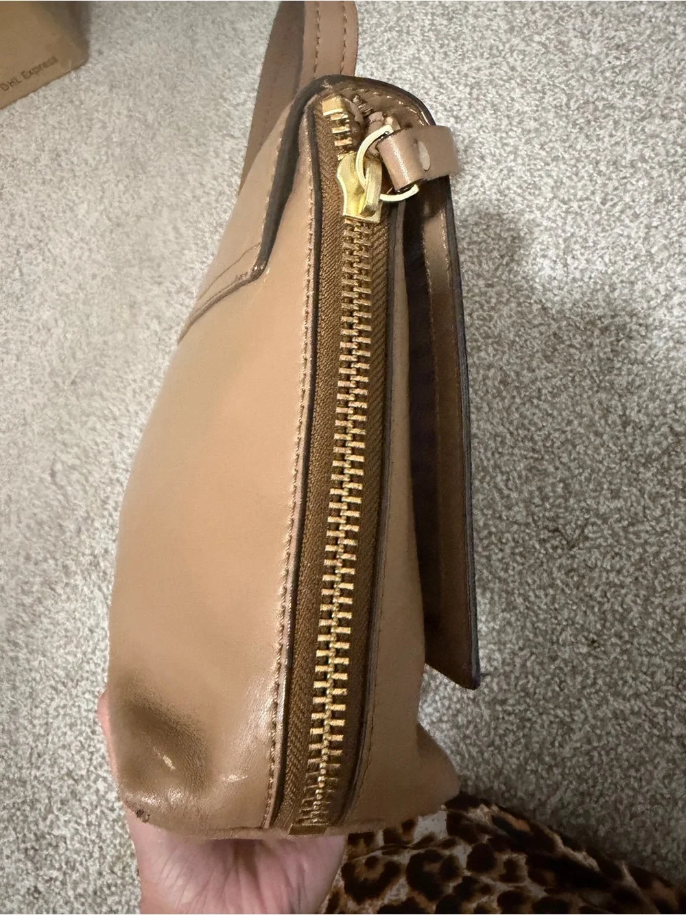 kate spade structured leather